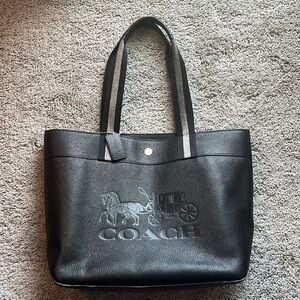 Coach Leather Tote Bag